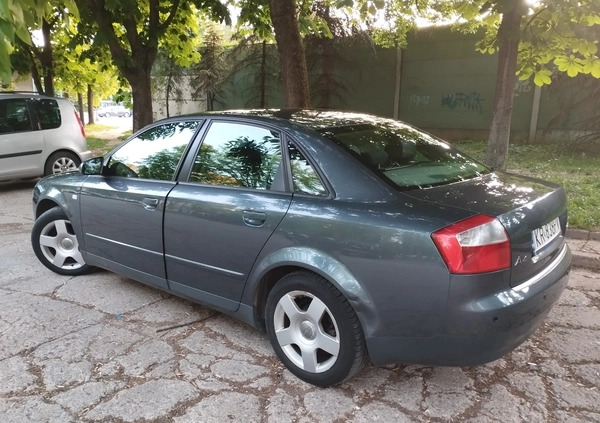 Audi A4 cena 7800 przebieg: 386000, rok produkcji 2004 z Kraków małe 211